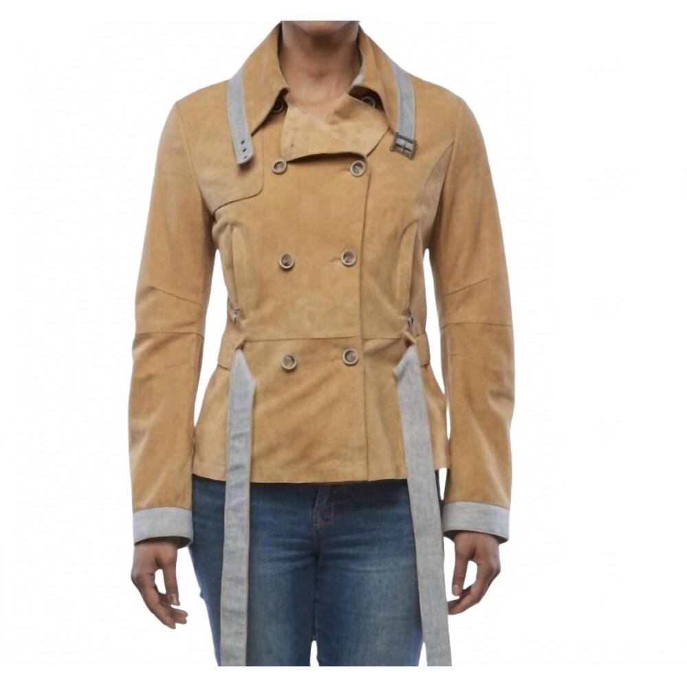 NEW LUSSO BENI adanos jacket in mustard